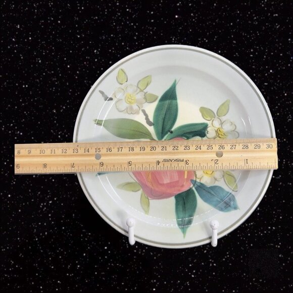 Red Wing Pottery Minnesota USA Normandy Dish Plate Apple Ceramic 7"W 4 Pcs VTG - Picture 10 of 16